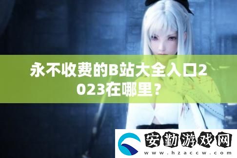 b站大全永不收費(fèi)2023入口在哪